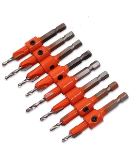 8mm10mm六角シャンクTCT木工皿穴ルータービットセットスクリューエクストラクター木材フライス用