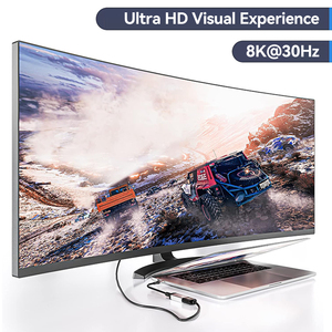 Adaptador convertidor HDMI macho a hembra de tipo C a 8K 30Hz, cable USB de tipo C a 8K 2,1 HDMI - Product Image 2