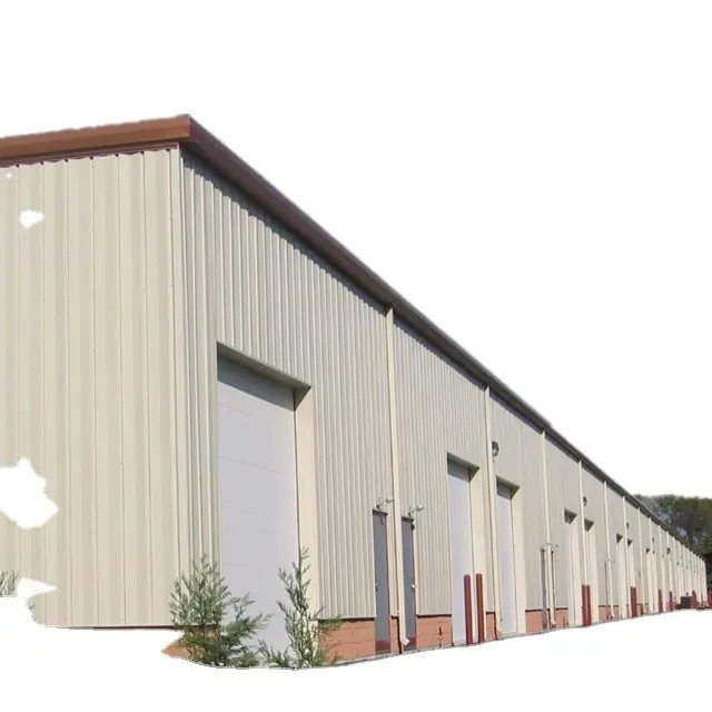 China Low Price Metal Factory Hangar Building with Autocad Drawing Prefabricated Steel Warehouse