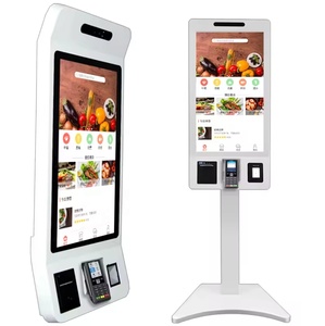 Software de Pedido gratuito 15,6 21,5 27 32 pulgadas quiosco de aluminio quiosco de alimentos quiosco Digital inteligente con código QR - Product Image 1