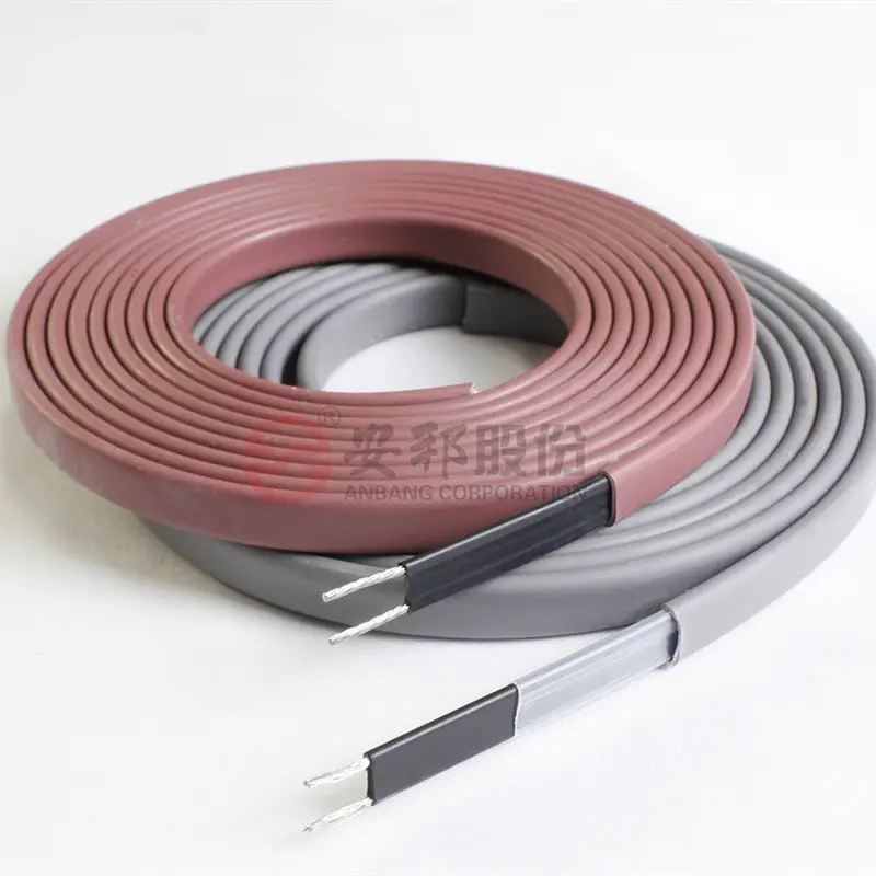 Factory supply advanced system road and roof snow melting mats heating cable