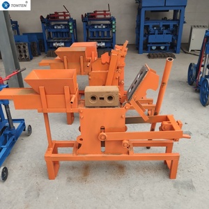 เครื่องทำอิฐดินเหนียวและเถ้าลอยเครื่องอัดอิฐดินเหนียวแบบแมนนวล - Product Image 3