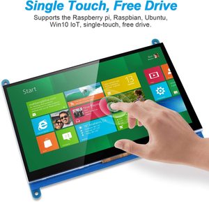 HD MI uyumlu RTP CTP ile 7 inç 1024x600 800x480 IPS LCD 7 "IPS TFT LCD ekran ahududu Pi LCD ekran ekran - Product Image 3