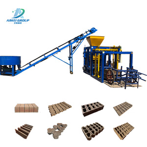QT4-24 Concrete <strong>Block</strong> Hollow Brick Solid Cement <strong>Building</strong> Material <strong>Blocks</strong> Automatic <strong>Machine</strong> China Factory Machinery - Product Image 1