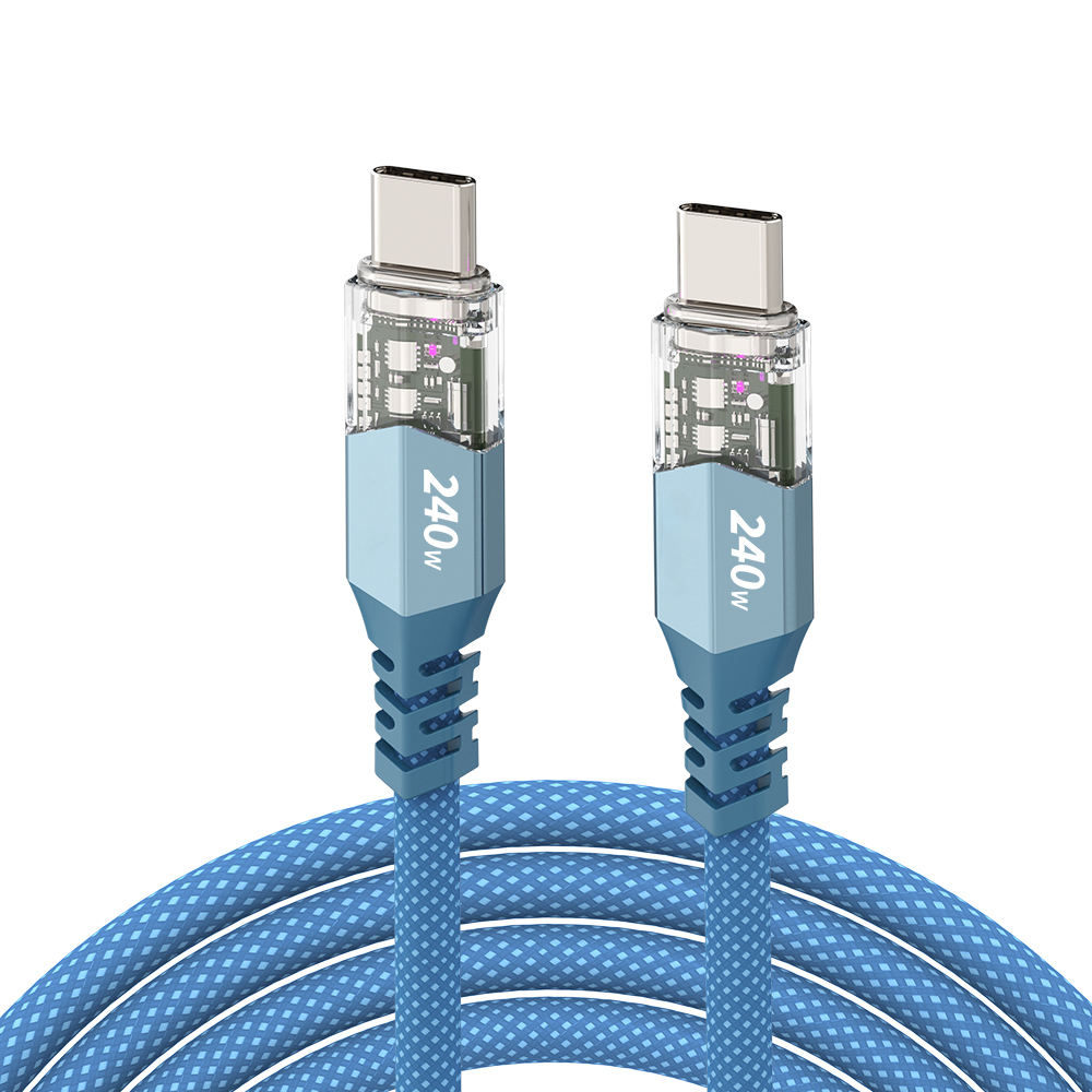 USB2.0 Fast Charging Cabe-Blue