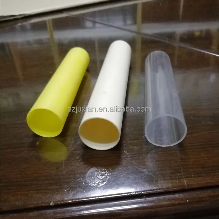 Tubos de plástico de colores para manualidades, tubos de plástico de colores para juguetes