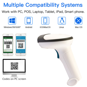 Portable Handheld WIFI &amp; for Bluetooth Scanner for <strong>Android</strong> Retail POS System Barcode <strong>Scan</strong> Desktop CIS Scanner Stock Available - Product Image 4