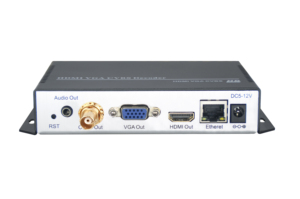 H.265/H.264 Decodificador Ip 4K Uhd Transmisión bidireccional de audio Hdmi/VGA Decodificador de video - Product Image 4