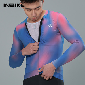 Inbike của nam giới đi xe đạp mặc quần short dài có thể đảo ngược cộng với kích thước liền mạch Trọng lượng nhẹ thoáng khí nhanh khô vải với PRO phù hợp - Product Image 2