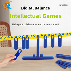 Interacción entre padres e hijos Juguetes matemáticos Juego de equilibrio digital Equilibrio numérico temprano Juego de mesa de aprendizaje de matemáticas - Product Image 2