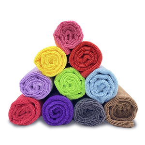 Su emici mikrofiber temizlik bezleri 40x40cm kırmızı sarı mavi mutfak havlusu mikrofiber havlular arabalar için