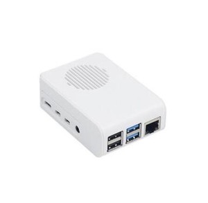 Neues Raspberry Pi 4 ABS-Gehäuse mit rot-weißem Gehäuse aus Lüfter kunststoff für Raspberry Pi 4 Modell B. - Product Image 3