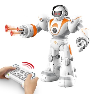 Robot de combate a control remoto educativo, robot inteligente de juguete con flechas de disparo, 2022