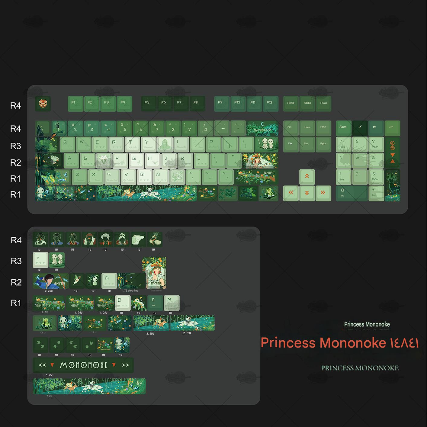 Green-Cherry-141 Keys