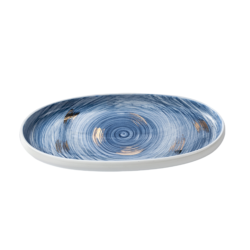 Assiette ovale 10"