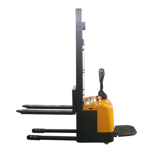 带平台的全电力托盘堆垛机1500千克桅杆电动堆垛机 - Product Image 2