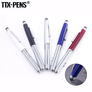 Penna stilo TTX 4 In 1 penna Led rossa multifunzione ad alta sensibilità penna puntatore Laser rosso economico - Product Image 1