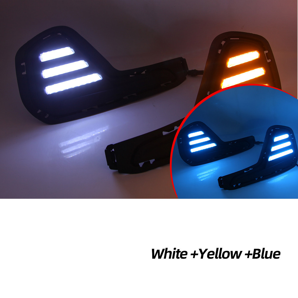 White Yellow Blue