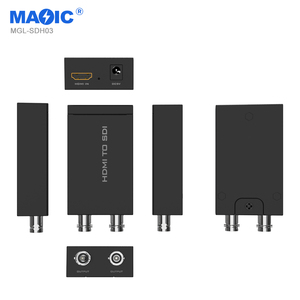 Broadcast Hdmi Entrada a salida Dual 3G HD SDI Extensor de audio y video 1080P 60HZ HDMI a SDI + SDI HD Converter