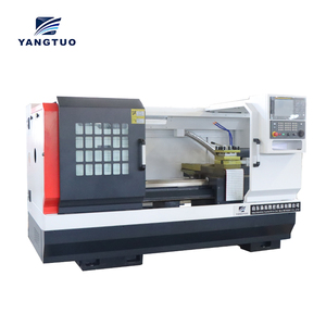 Máquina de torno de cama plana horizontal CNC con eje C modelo CK6150 para trabajos de fresado y torno de servicio medio - Product Image 2