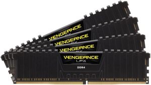 Cor-sair Vengeance DDR4 ECC 32GB (2x16GB) DRAM 3200MHz C16 Memory Stick nero RAM ottimizzato per PC nero - Product Image 4