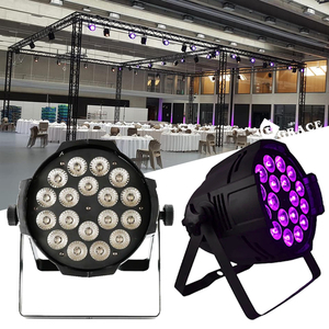 Igracelite Professional Stage Lighting RGBWAUv 6in1 <strong>Led</strong> Par Can 18pcs <strong>Led</strong> Par Light - Product Image 3