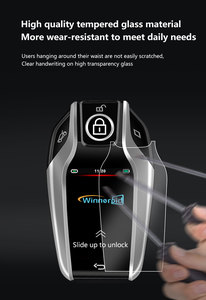 2024 Latest Version Smart <strong>Key</strong> With LCD Screen Display <strong>Key</strong> Universal for B---M--W Touch Screen Car <strong>Keys</strong> Keyless Entry Auto Lock
