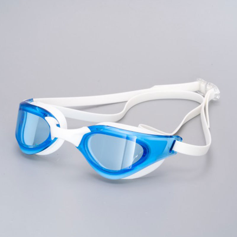 Blue transparent mirror surface