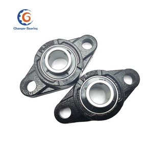 Black UCFL UCP Series Flange <strong>Bearing</strong> UCFL205 UCFL205-16 UCFL206-20 UCFL207-20 UCFL210 Cast Iron Price Pillow Block Ball <strong>Bearing</strong> - Product Image 1