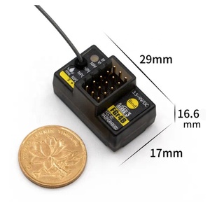 Flysky Fgr12b Fgr8b Fgr4b 2.4GHz 4/8/12CH ตัวรับสัญญาณ PWM PPM ibus สำหรับเครื่องส่ง AFHDS3สำหรับ PL18 NB4 NB4 Pro Lite RC Car Boat - Product Image 1