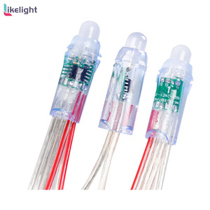 DMX/WS2811 AddressablePixelストリングライト12mm IP65防水RGB LEDクリスマス & アウトドア装飾用 - Product Image 1