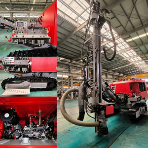 B4A柴油30m两级遥控DTH钻机集成履带泵发动机用于矿井爆破孔钻孔 - Product Image 4