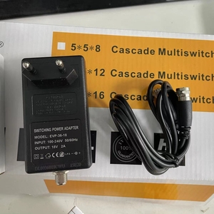 5x5x24 Cascade Multiswitch with 4 satellite IF+ <strong>1</strong> Terrestrial <strong>inputs</strong> for 24 subscriber <strong>outputs</strong> - Product Image 5