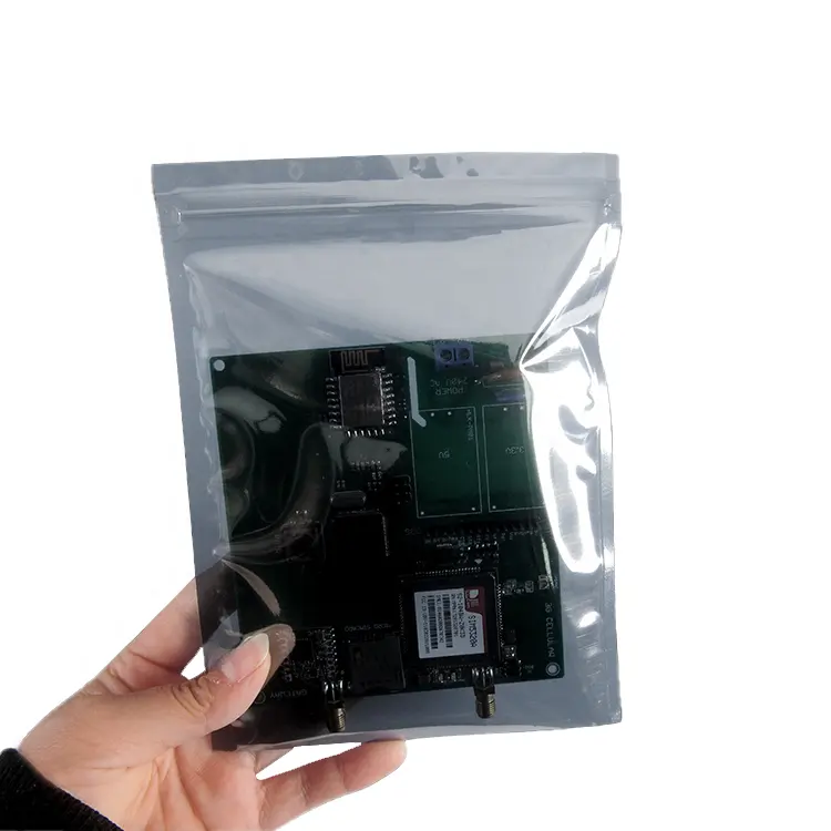Pellicola scudo antistatico/esd schermatura rotolo per elettronica di imballaggio