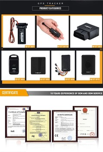 SinoTrack-rastreador GPS impermeable, ST-901, 4 pines, relé, dispositivo de seguimiento de seguridad, sistema de vehículos, aplicación gratuita, Software Web