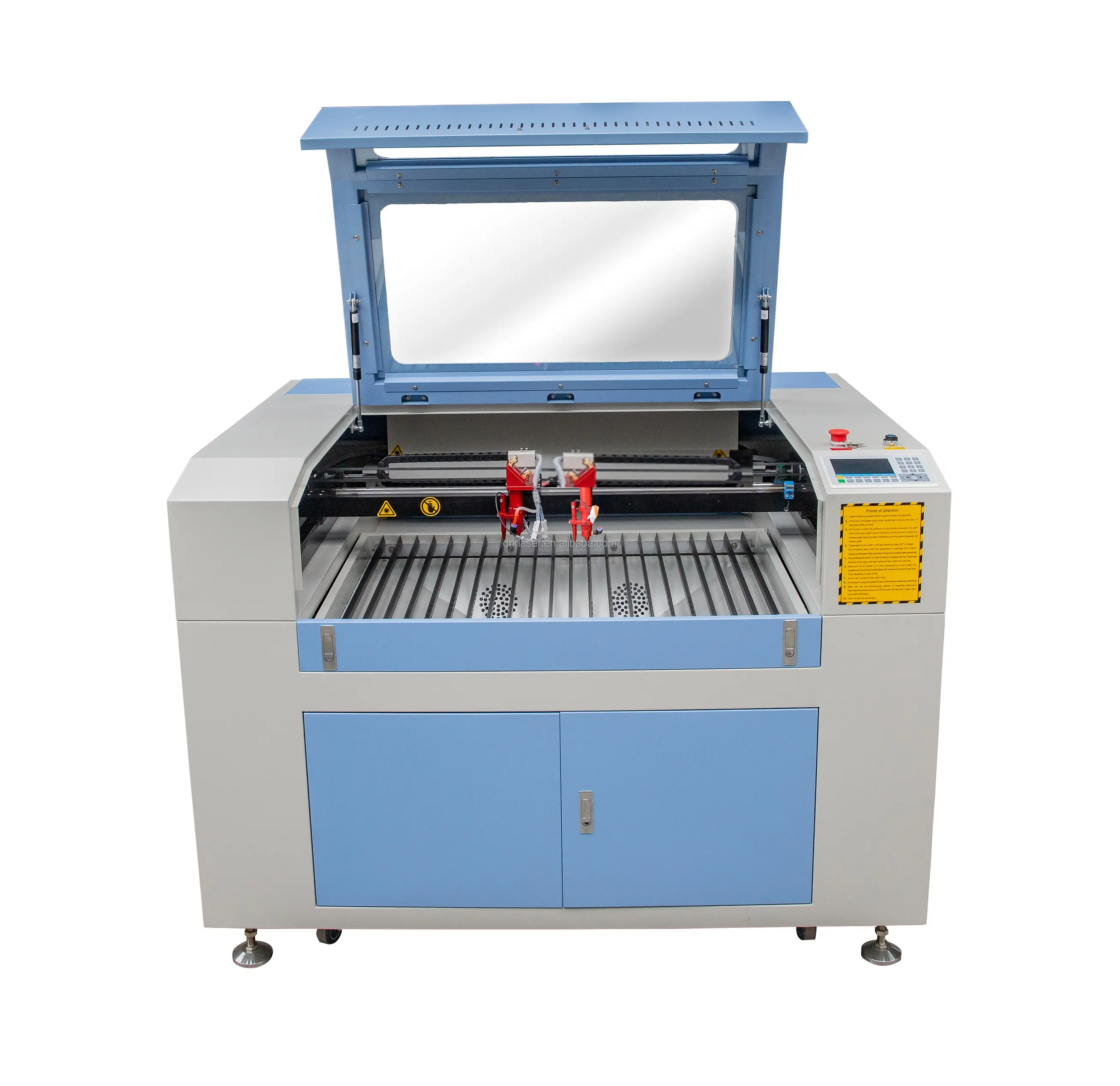 Nuovo Design Derek 9060 macchina per incisione e taglio Laser Co2 incisore e Cutter60w 80w 100w in vendita