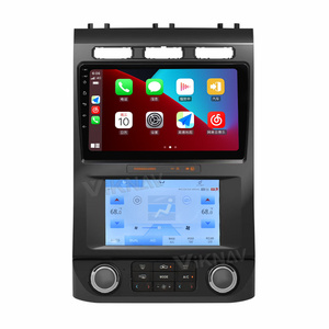 Per Ford F150 Car Multimedia Player con schermo AC Car Climate Control Dual Screen Android Car Radio 2015-2021 Auto Stereo - Product Image 1