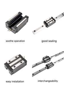 Wartung mit langer Genauigkeit Linear schienen fräsmaschine Teils chleif maschinen teil Linear block Linear führungen mit kunden spezifischer Länge - Product Image 5