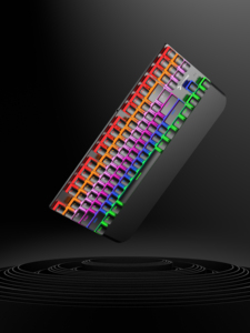 Custom Wired RGB Mechanical Gaming Keyboard Mechanical Keyboard Gaming with Palm Rest - Product Image 3