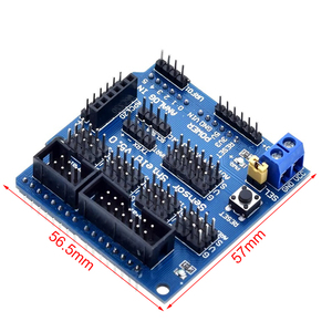 V5 Sensor Shield Erweiterungs platine Shield für Arduino UNO R3 V5.0 Elektronisches Modul Sensor Shield V5 Erweiterungs karte