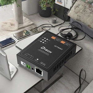 Servidor de dispositivo serie dual DTECH IOT9063 RS485 RS232 a servidor de red Ethernet TCP/IP - Product Image 6