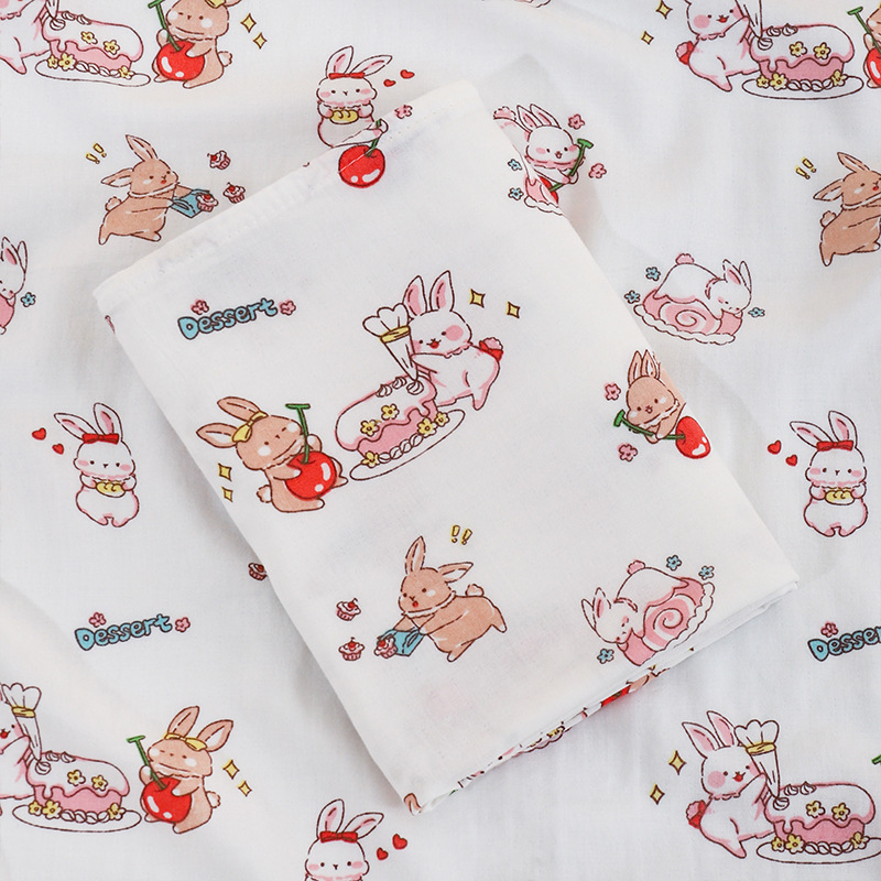 Lapin chéri-(double couche de coton de bambou)