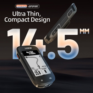 IGPSPORT新モデルBSC200自転車用コンピューターGPS BLE ANT + スピードメーター (サイクリスト向けルートナビゲーション付き)