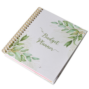 Fornitore di Planner professionale stampa personalizzata Notebook con calendario a spirale Non datato con tasca e adesivo - Product Image 1