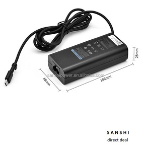 适用于高质量戴尔65w笔记本电脑交流适配器c型电源线充电器20V3.25A戴尔电源适配器 - Product Image 2