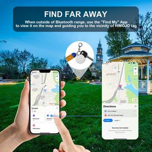 Multicolor RSH MFi Certified Mini GPS Tracking Device Smart Tag Find My BLE Tracker Finder Locator for <strong>Apple</strong> - Product Image 5