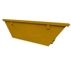 Alta Qualidade Metal Skip Bin Gancho Lift Recipiente De Lixo Para Gestão De Resíduos E Reciclagem De Máquinas De Tratamento De Resíduos