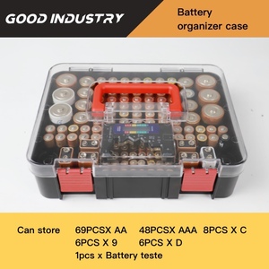 137pcs an toàn Mang trường hợp túi cứng chủ Pin tổ chức Lưu trữ hộp pin tổ chức trường hợp pin lưu trữ hộp - Product Image 2