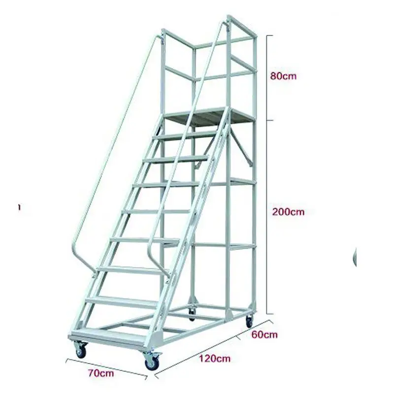 Aluminium Platform Vouwen Laddertje