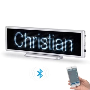 Programmable Scrolling <strong>Message</strong> LED Desk Board for Meeting Reception Show Supermarket Advertising LED <strong>Bluetooth</strong> <strong>Display</strong> Desktop - Product Image 3